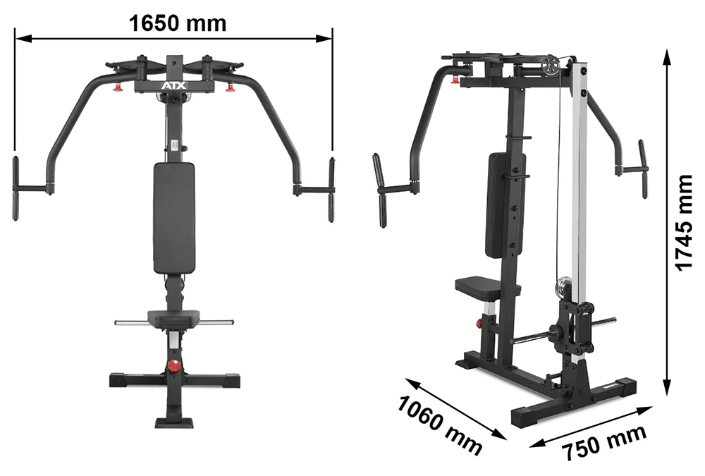 ATX Pec Fly Combo - Butterfly reverse - Image 21