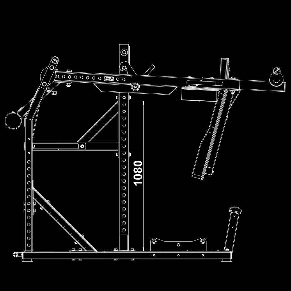 ATX Kniebeugemaschine - Pendulum Squat - Image 22