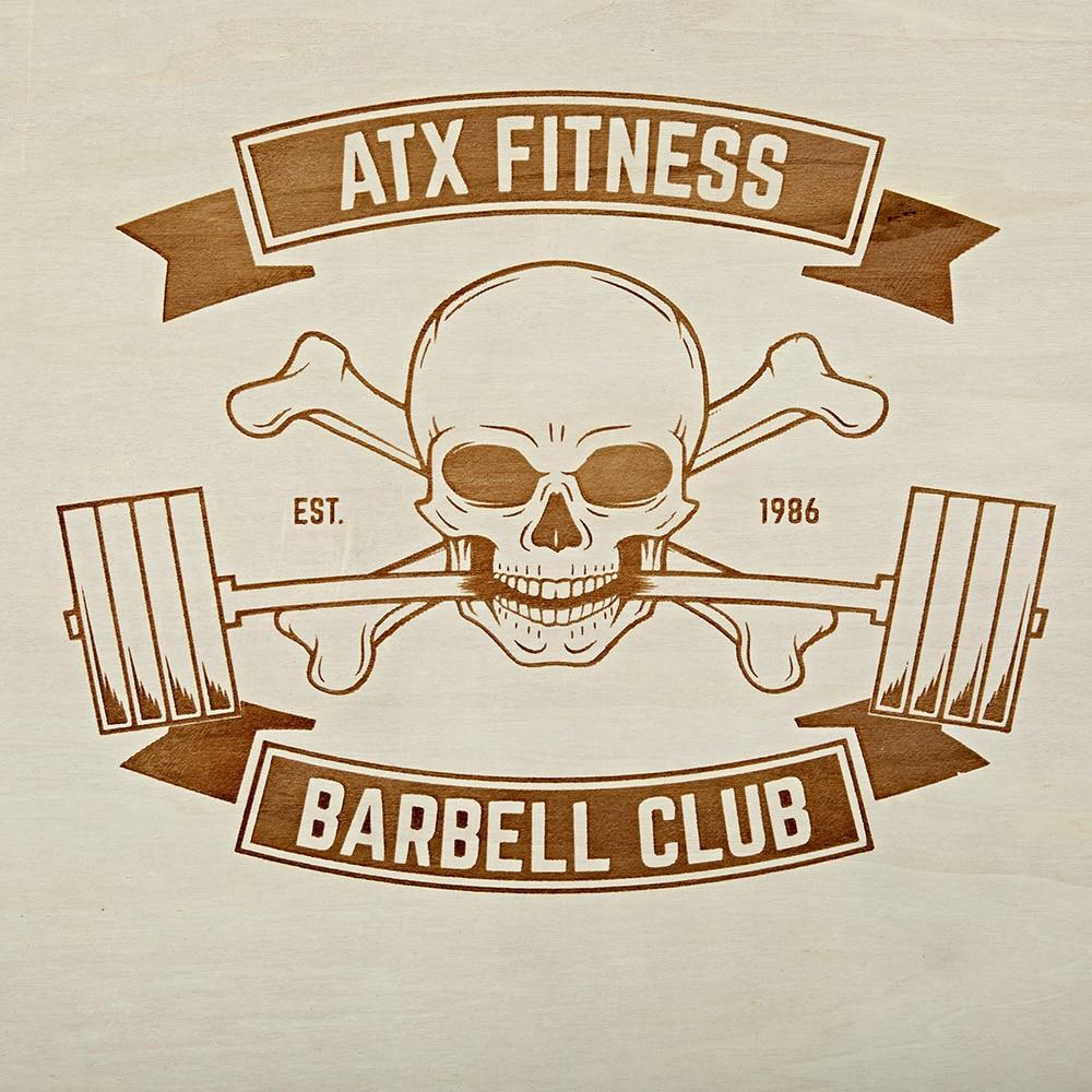 ATX Plyobox - Barbell Club - Holz natur - 50 x 60 x 70 cm - Image 4