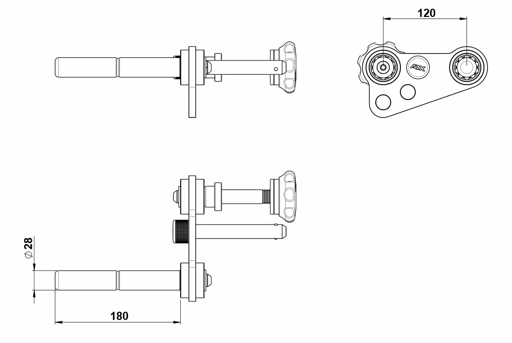 ATX Power Handle - für Jammer-Arms / Hebelarme - Image 19