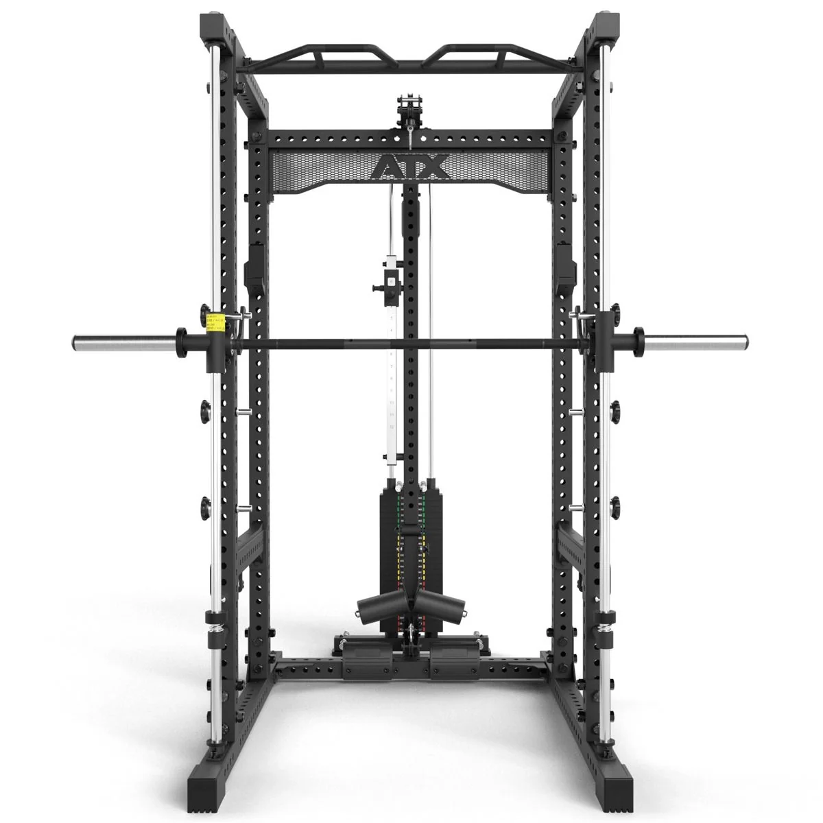 ATX Power Rack 780 2.0 mit Latzug - 125kg Steckgewichte & Multipresse - Image 3