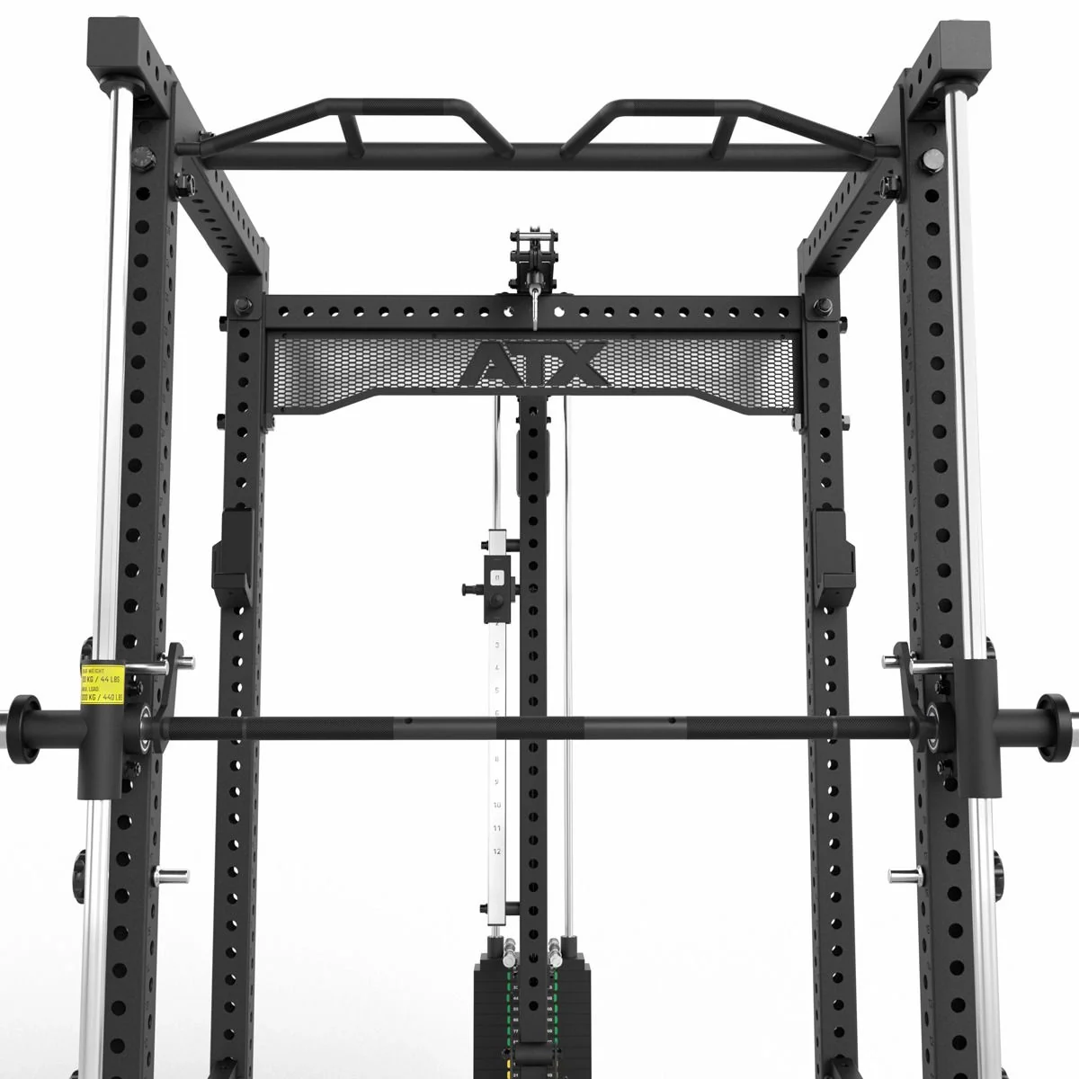 ATX Power Rack 780 2.0 mit Latzug - 125kg Steckgewichte & Multipresse - Image 5