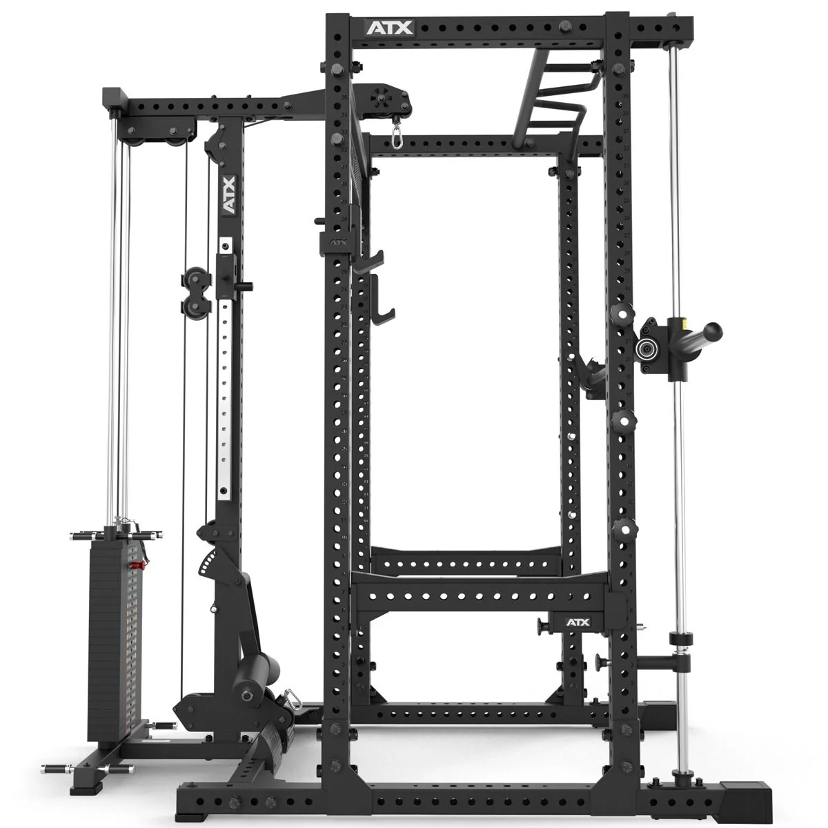 ATX Power Rack 780 2.0 mit Latzug - 125kg Steckgewichte & Multipresse - Image 8