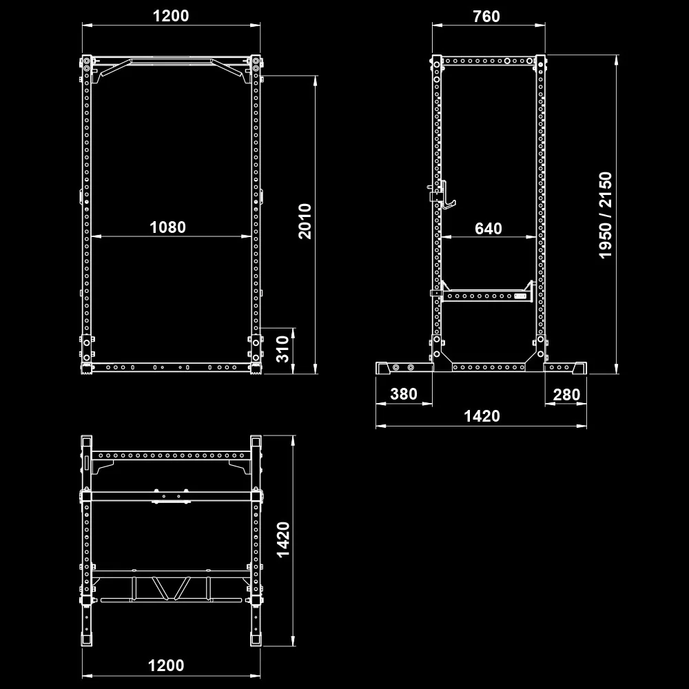 ATX Power Rack Series 600 in 2 unterschiedlichen Bauhöhen - Image 11