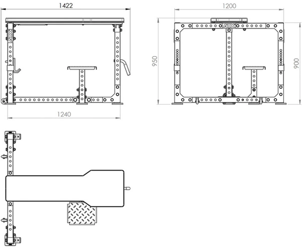 ATX Ruderbank - Seal Row Bench - Image 12