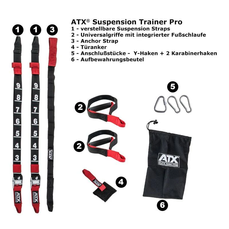 ATX Suspension Trainer - Set PRO - Schlingentrainer - Image 9