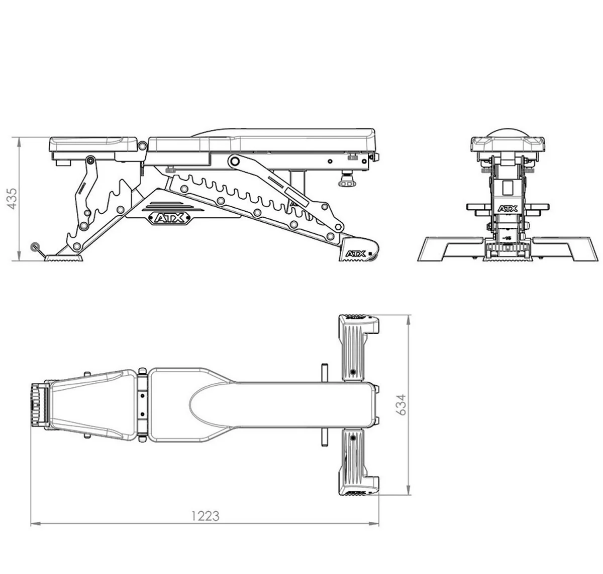 ATX Warrior Bench - Slim Neues Modell - Image 11
