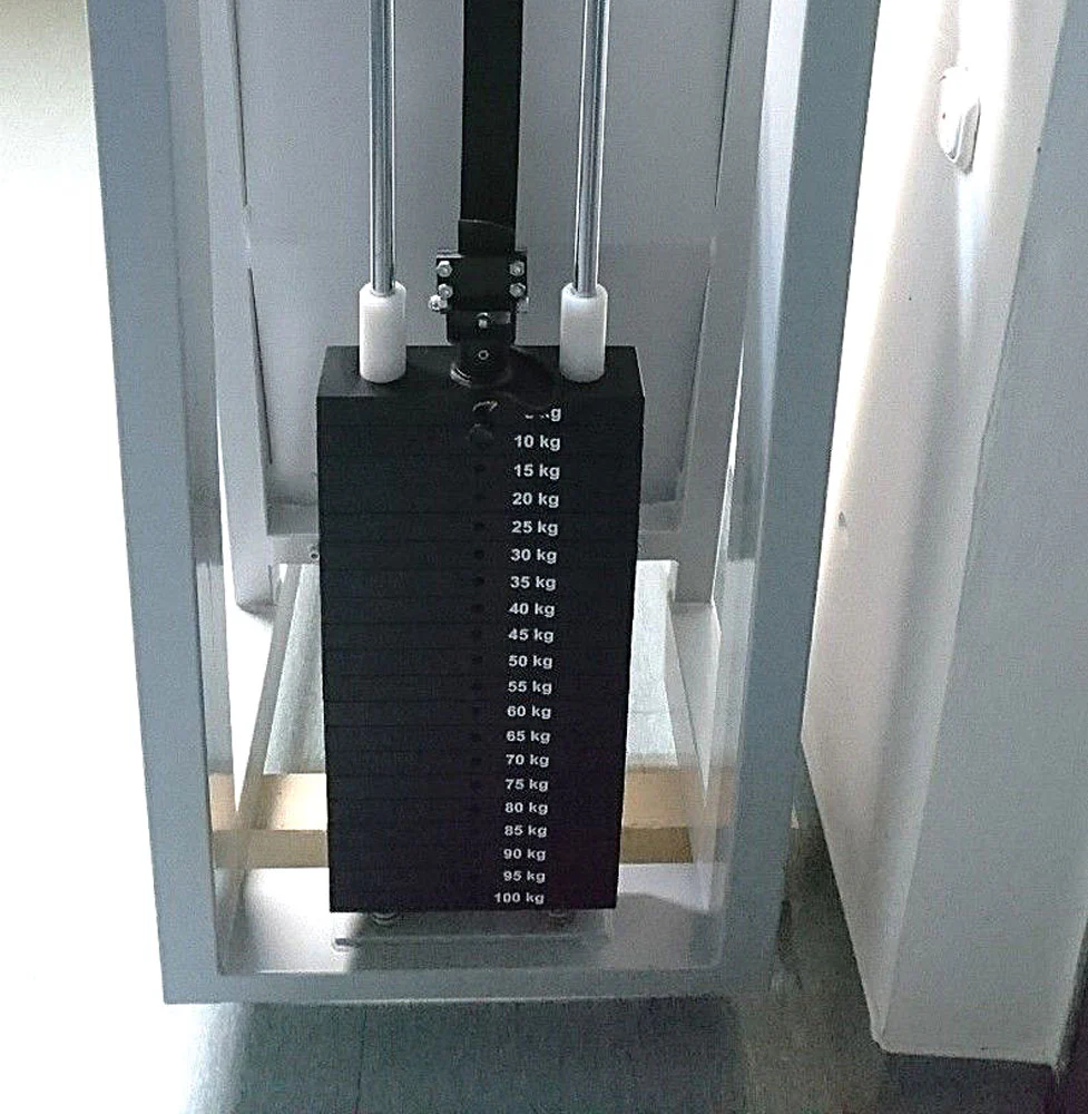 Beinpresse, verstellbare Rückenlehne, große Fußplatte, Reha und Physiotherapie, gebraucht - überholter Zustand - Image 4