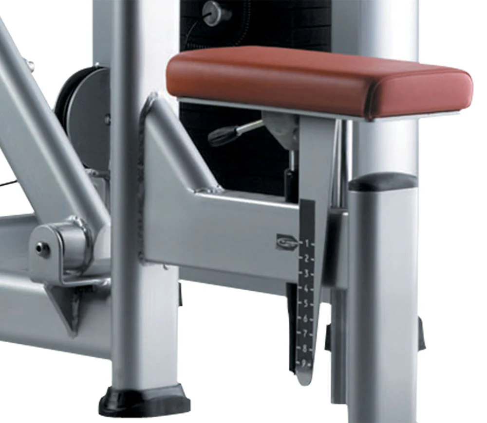 BH Fitness Latisolator / Lat-Rudern / Seated Row / Rear Delt, Silber, Strength Line, gebraucht - Image 11