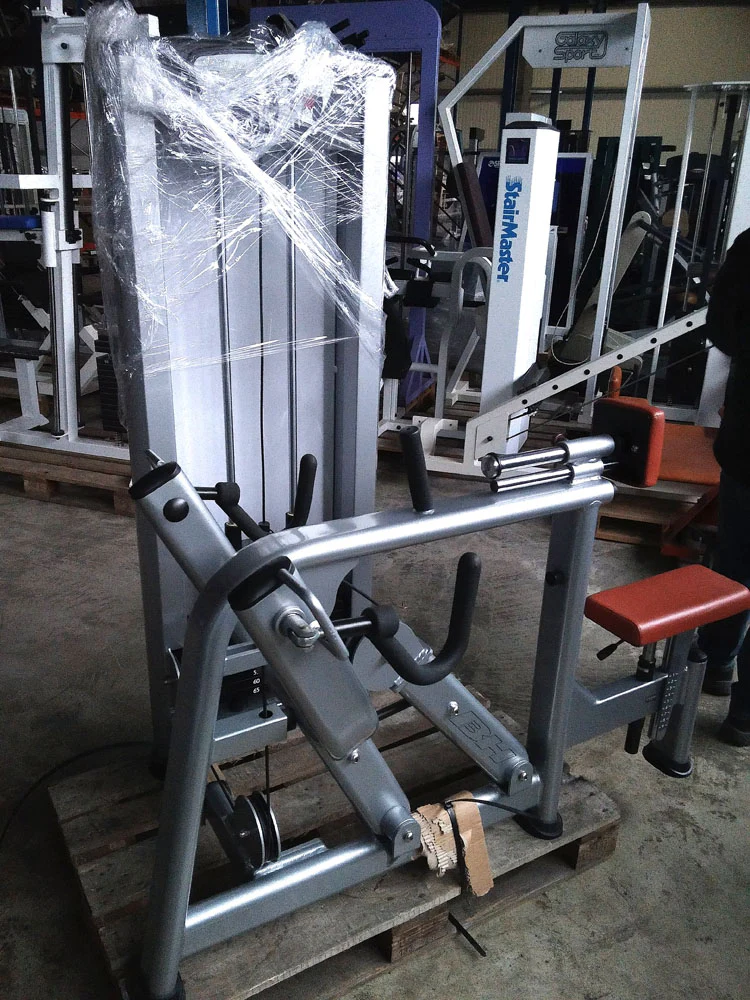 BH Fitness Latisolator / Lat-Rudern / Seated Row / Rear Delt, Silber, Strength Line, gebraucht - Image 3