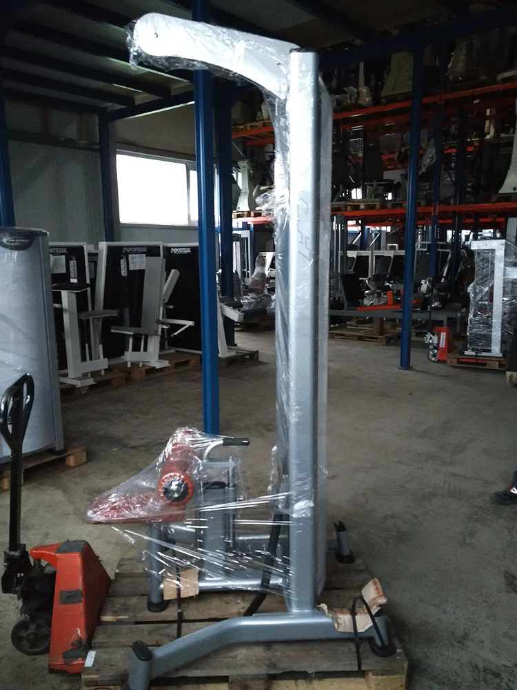 BH Fitness Latzug / Lat Pull Down, 110kg Gewichtsblock, Silber, Strength Line, gebraucht - Image 4