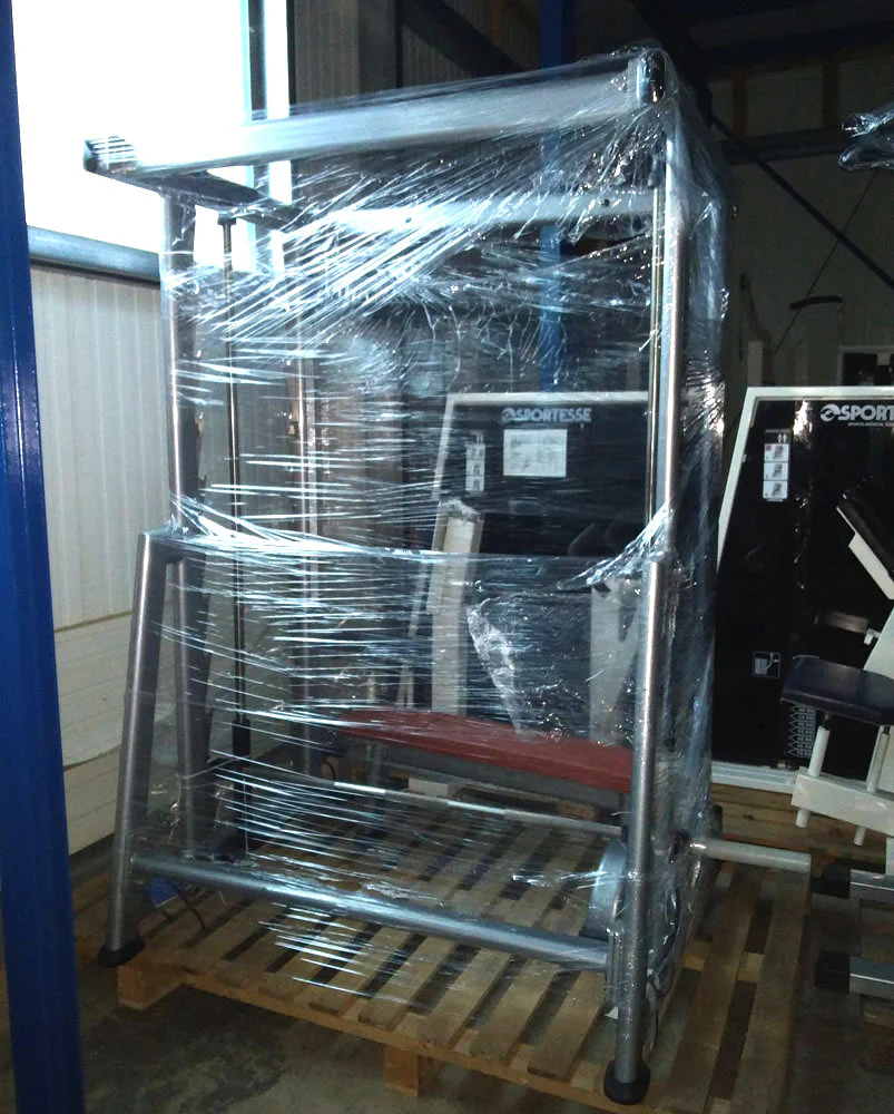 BH Fitness Max Rack LD400 / XD400EI, Multipresse, Power / Squat Rack, Silber, gebraucht - Image 5