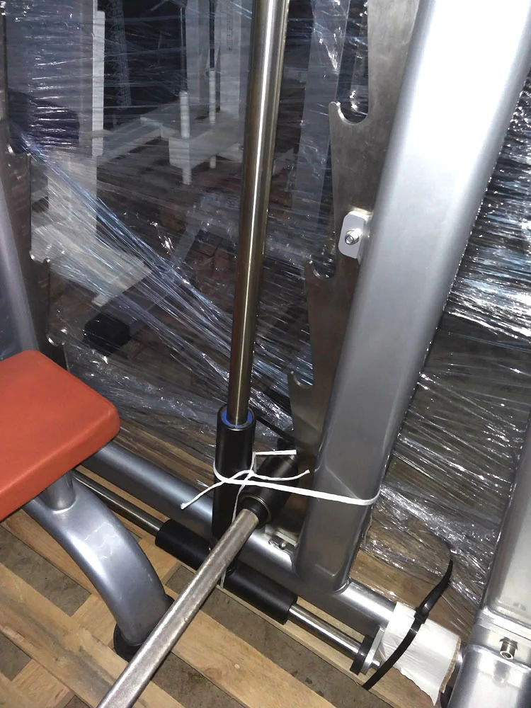BH Fitness Max Rack LD400 / XD400EI, Multipresse, Power / Squat Rack, Silber, gebraucht - Image 6