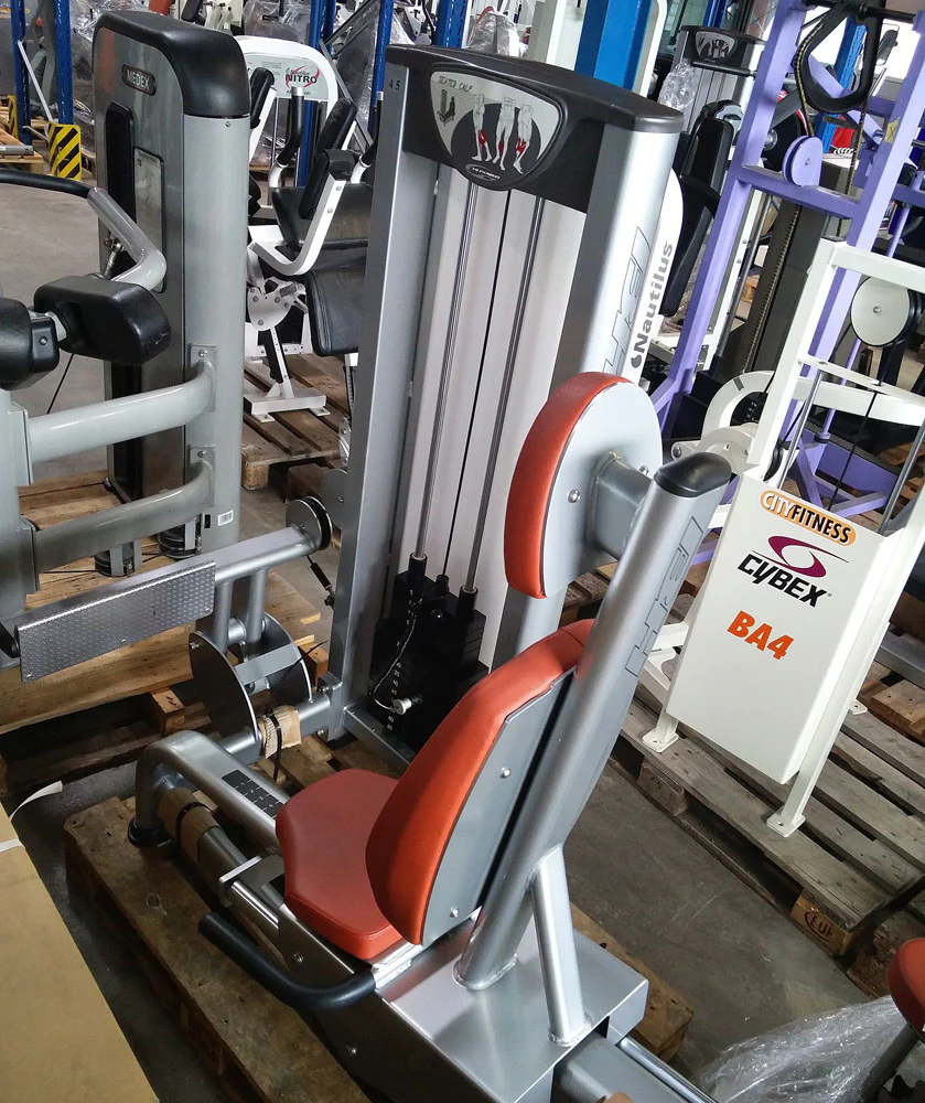 BH Fitness Wadenmaschine sitzend, Silber, Strength Line, gebraucht - Image 4
