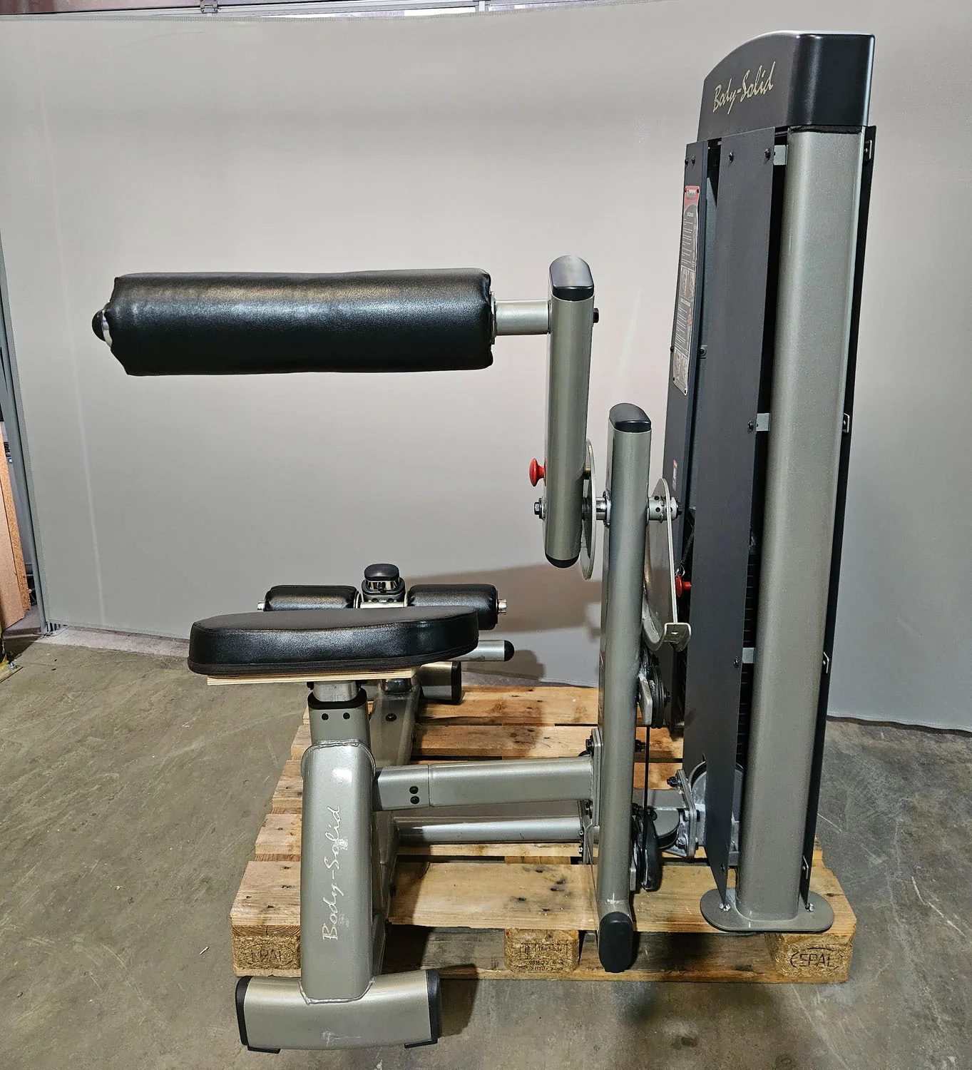 Body Solid Pro Dual Bauch- und Rückenmaschine DABB-SF, 2 in 1 Kombimaschine.  Bauchmuskeltraining und Hyperextension, Abs and Lower Back, gebraucht - geprüfter Zustand - Image 4