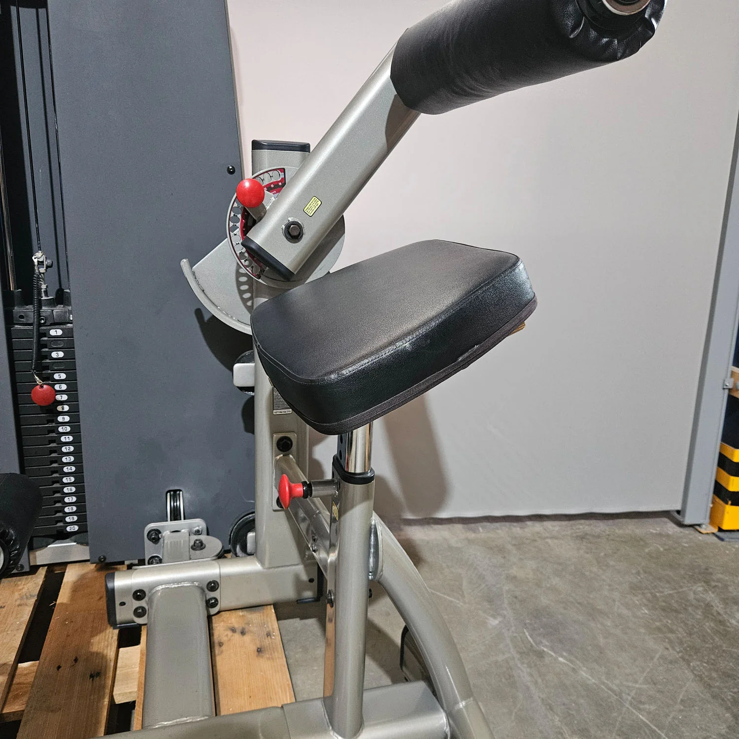 Body Solid Pro Dual Bauch- und Rückenmaschine DABB-SF, 2 in 1 Kombimaschine.  Bauchmuskeltraining und Hyperextension, Abs and Lower Back, gebraucht - geprüfter Zustand - Image 6