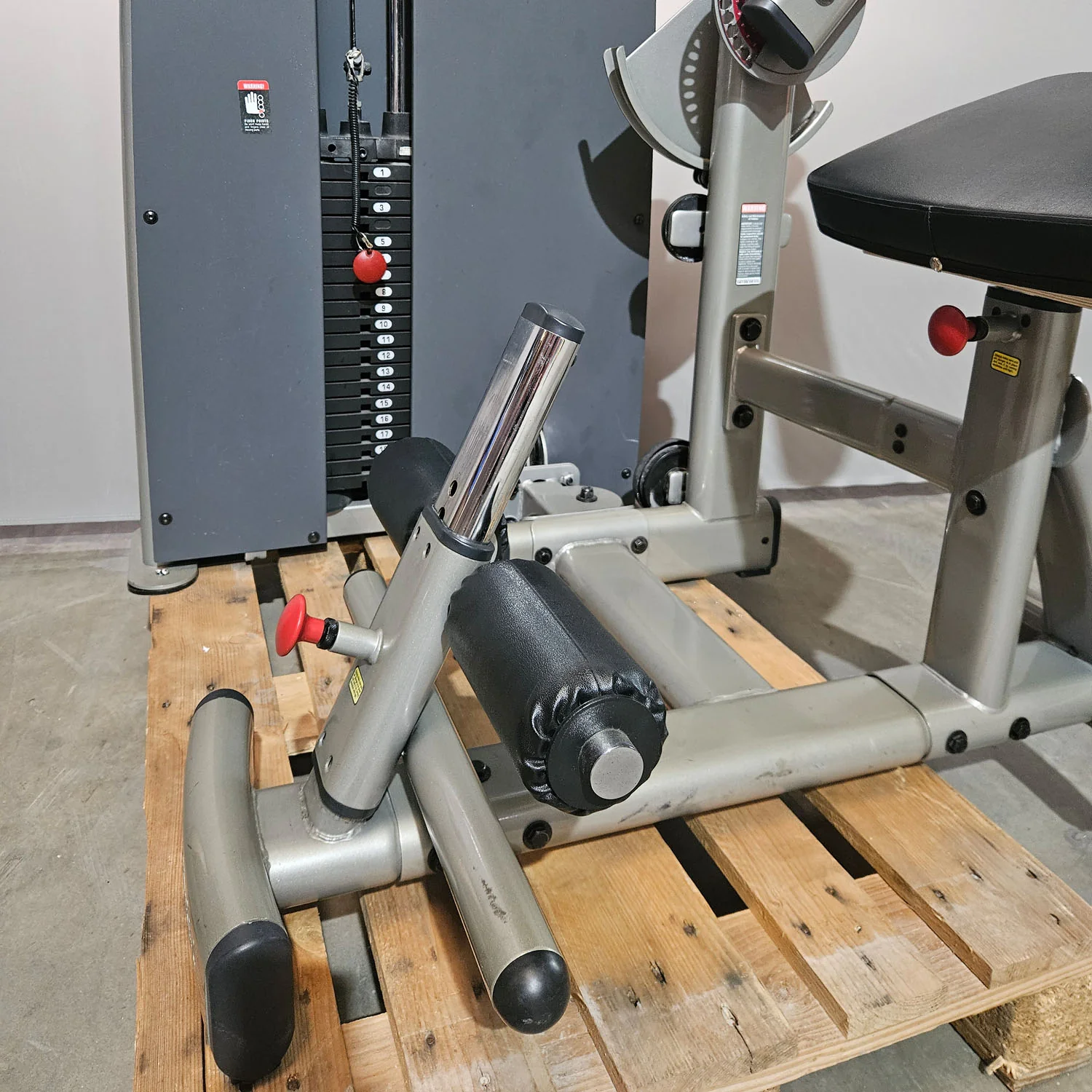 Body Solid Pro Dual Bauch- und Rückenmaschine DABB-SF, 2 in 1 Kombimaschine.  Bauchmuskeltraining und Hyperextension, Abs and Lower Back, gebraucht - geprüfter Zustand - Image 8