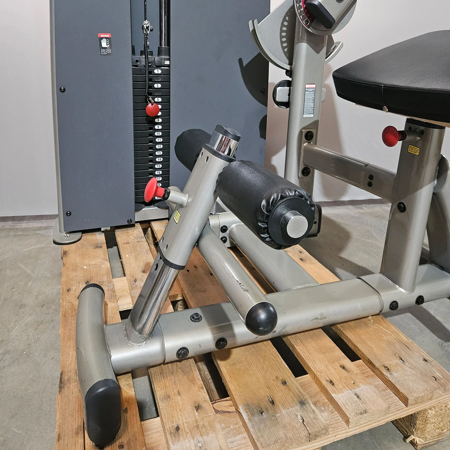 Body Solid Pro Dual Bauch- und Rückenmaschine DABB-SF, 2 in 1 Kombimaschine.  Bauchmuskeltraining und Hyperextension, Abs and Lower Back, gebraucht - geprüfter Zustand - Image 9