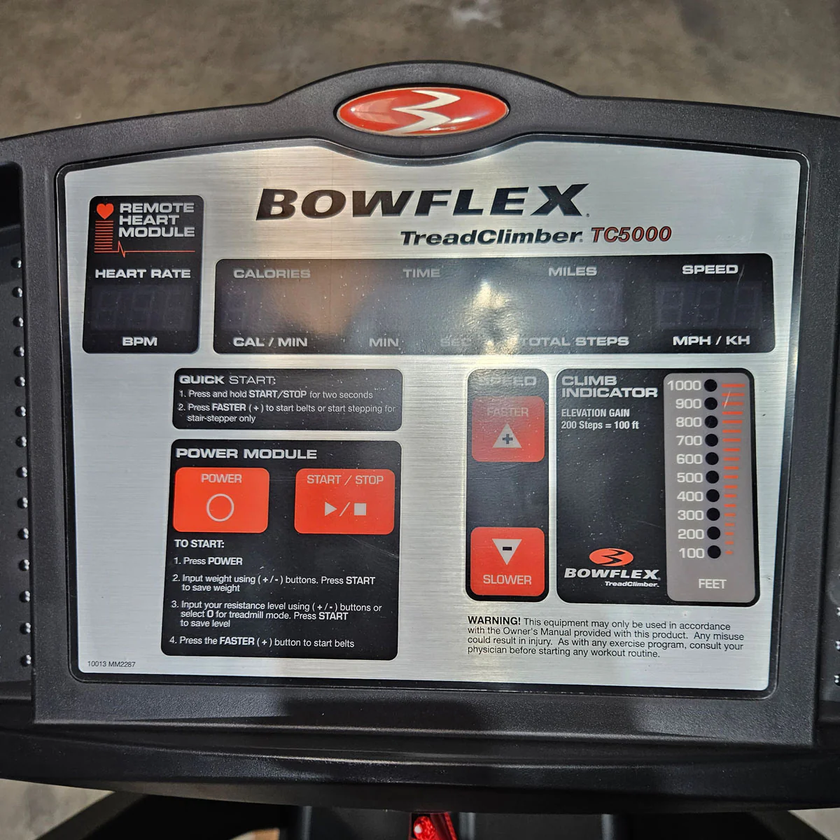 Bowflex TreadClimber TC5000 (3 in 1), Laufband, Stepper, Ausstellungsstück - Image 8