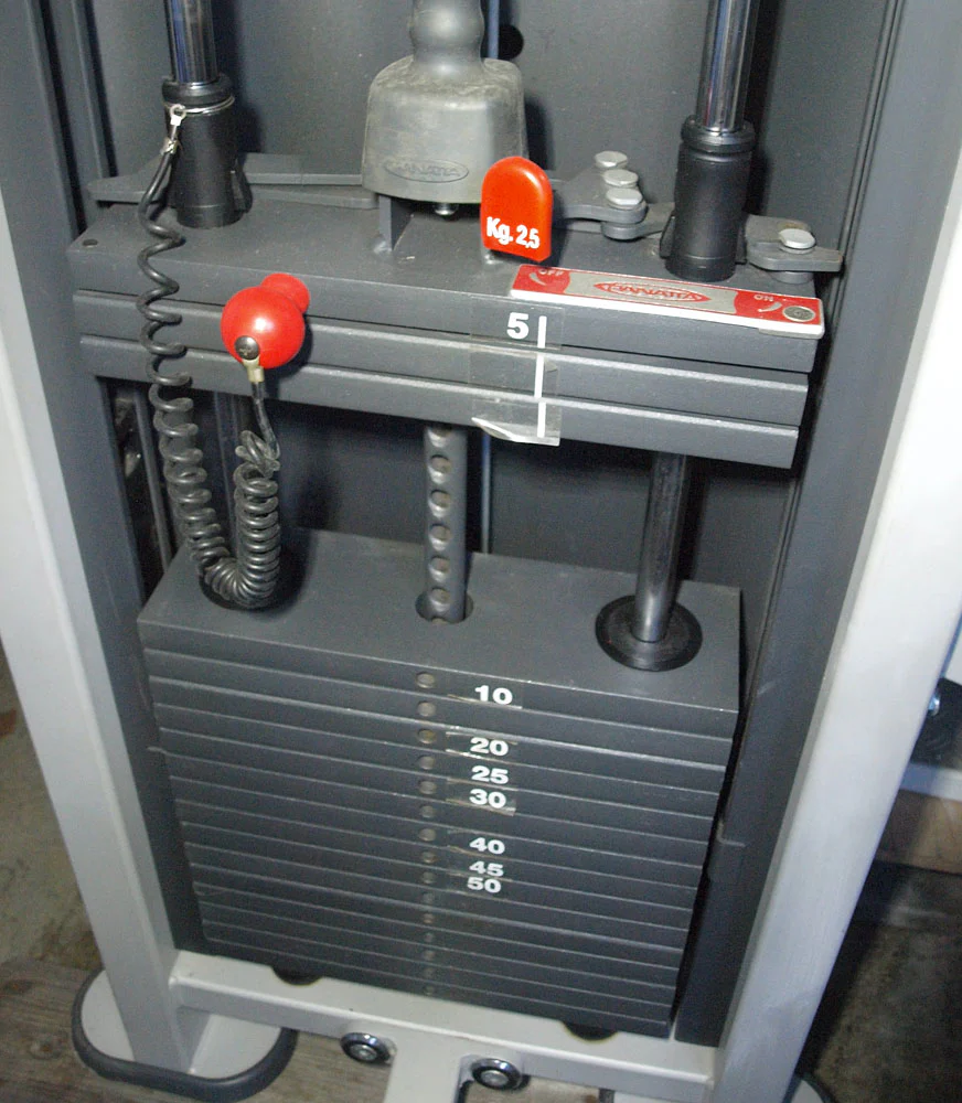 Panatta, Butterfly mit Einstiegshilfe, Pectoral Machine, Pec Fly, Farbe Silber, gebraucht - geprüfter Zustand - Image 4
