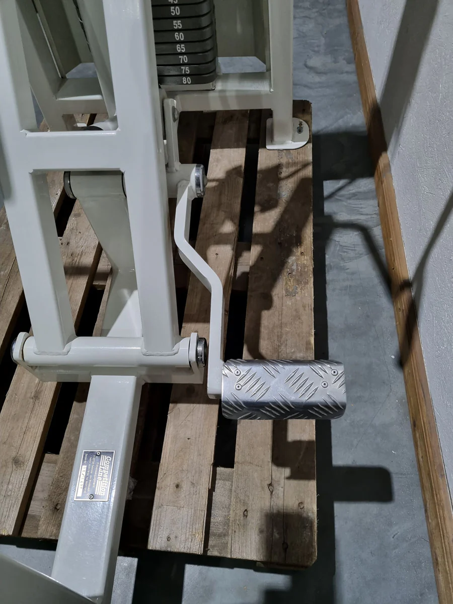 Competition Line, Rudern mit Bruststütze und Einstiegshilfe, Row, Lat-Rudern, Rahmenfarbe Weiß, gebraucht - überholter Zustand - Image 12