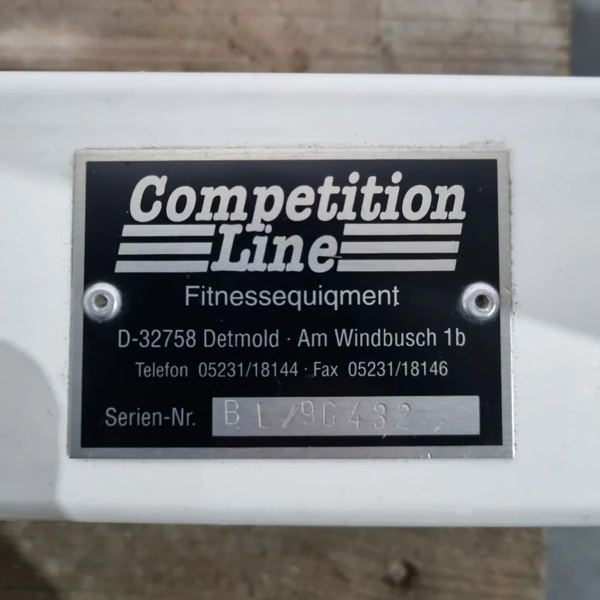Competition Line, Rudern mit Bruststütze und Einstiegshilfe, Row, Lat-Rudern, Rahmenfarbe Weiß, gebraucht - überholter Zustand - Image 14