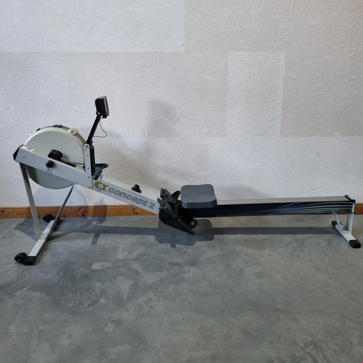 Concept2 Rudergerät Modell D mit PM3 Monitor - Farbe Hellgrau - gebraucht - geprüfter Zustand - Image 3