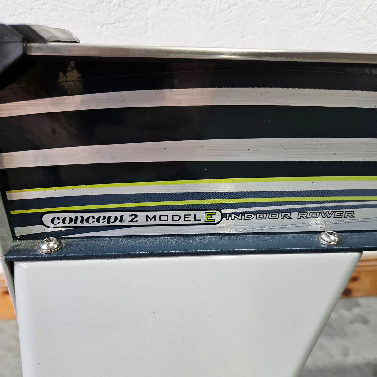 Concept2 Rudergerät Modell E mit PM4 Monitor - baugleich wie RowErg mit hohen Beinen, Farbe Hellgrau, gebraucht - geprüfter Zustand - Image 8