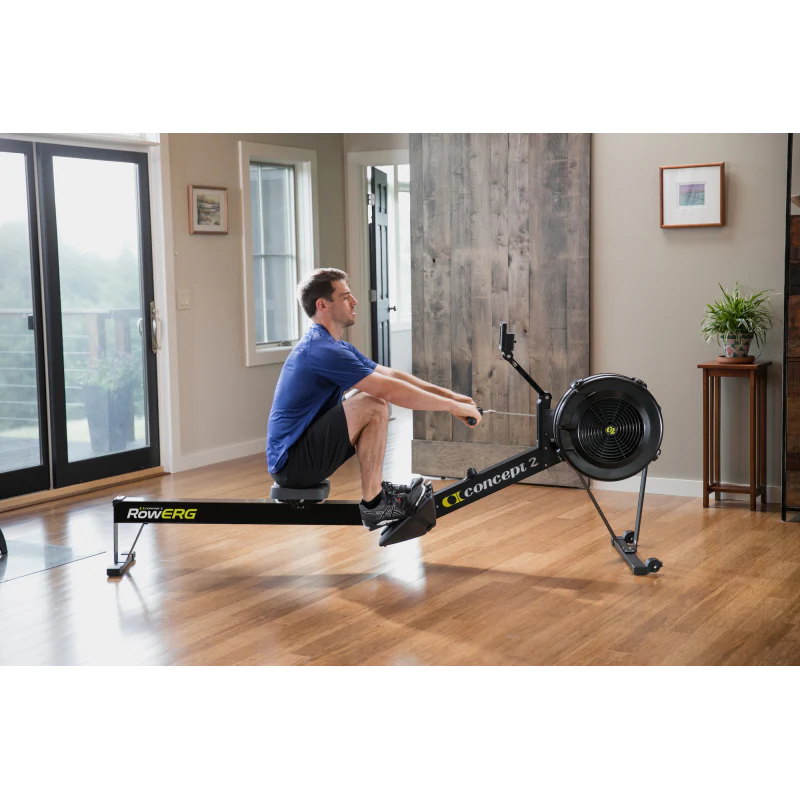 Concept2 Rudergerät RowErg mit Standardbeinen und PM5 Monitor - Farbe Schwarz - NEU - Image 6