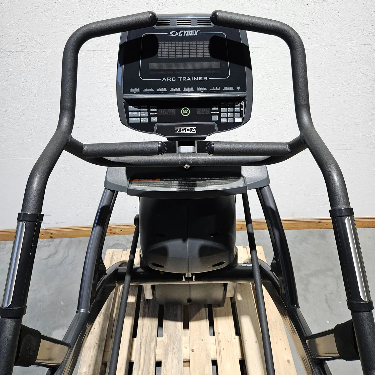Cybex Arc Trainer 750A Lower Body, Crosstrainer, Ellipsentrainer mit höhenverstellbarer Rampe, Stepper, LED Display, Rahmenfarbe Anthrazit, gebraucht - überholter Zustand - Image 6