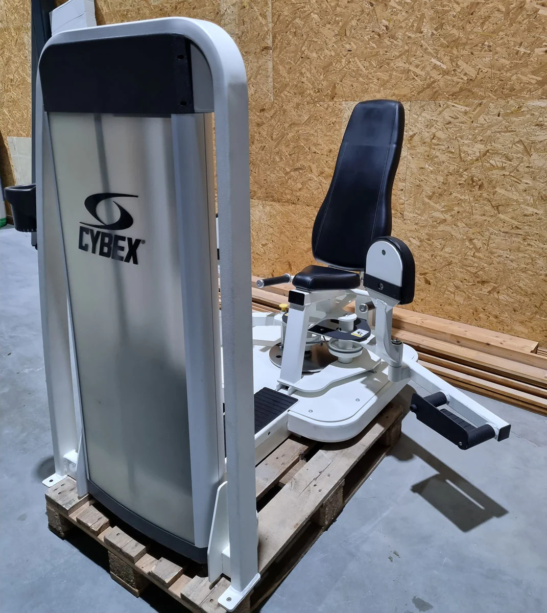 Cybex Eagle Abduktoren und Adduktoren Kombimaschine 2 in 1 - Hip Abduction and Hip Adduction, Rahmenfarbe Weiß, Polsterfarbe Schwarz, gebraucht - überholter Zustand - Image 11