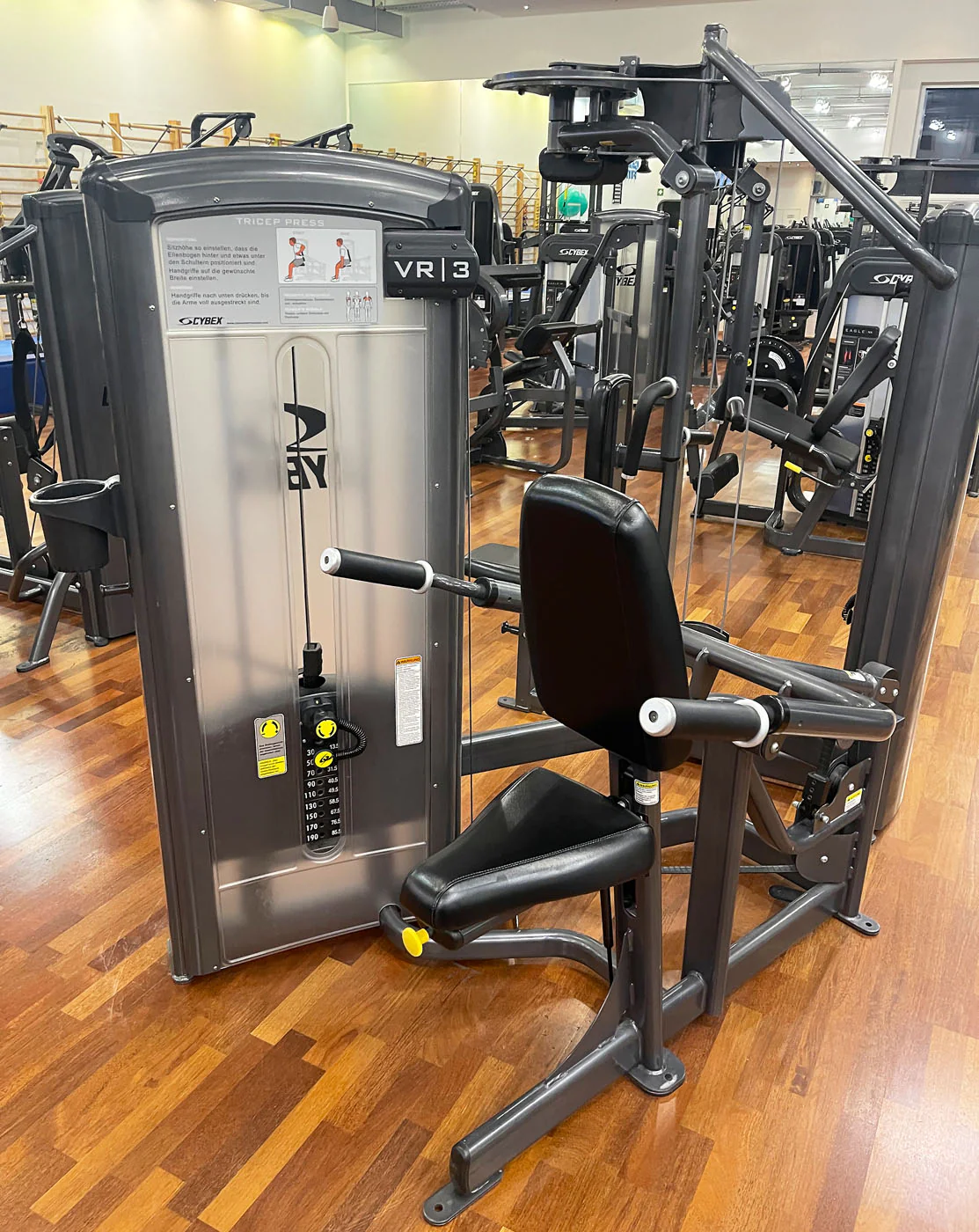 Cybex Eagle, VR1 und VR3 Kraftgeräte Set, 17 Fitnessgeräte ( 18 Stationen ) Made in USA - gebraucht - überholter Zustand - Image 12