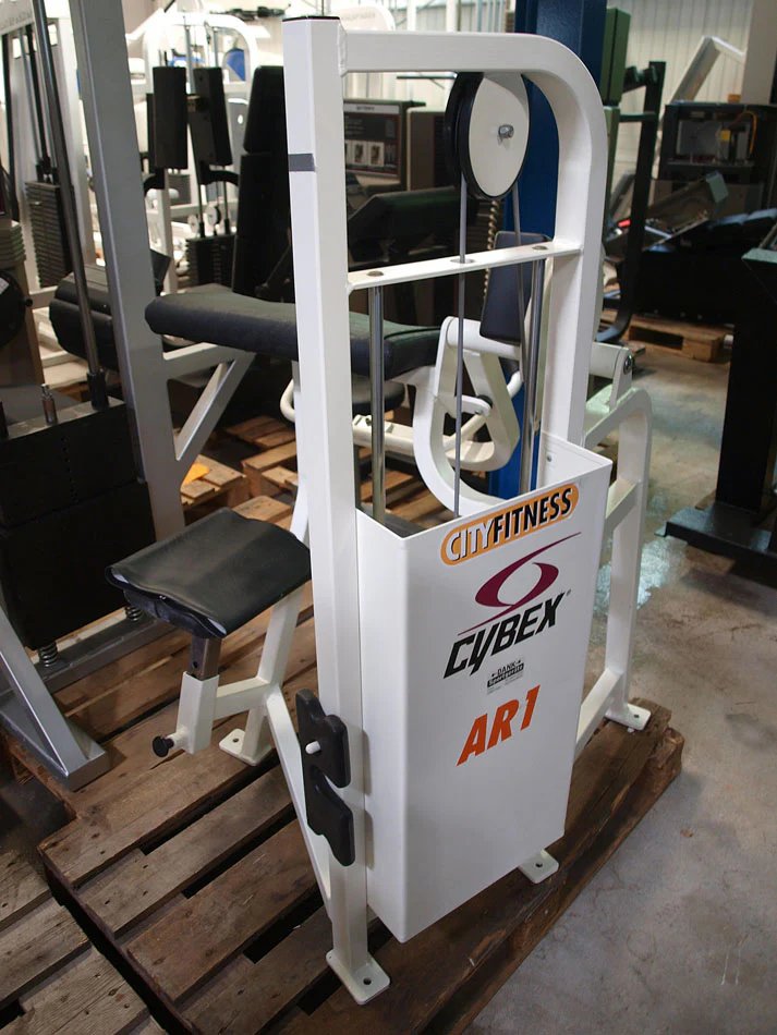 Cybex Kraftgeräte, 12 Fitnessgeräte, Farbe Weiß und Schwarz, gebraucht - Image 4