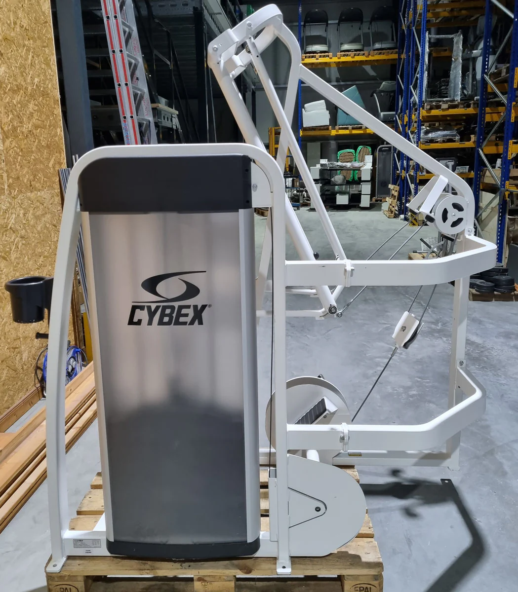 Cybex Rudermaschine, Latrudern, Latisolator, Row, Rahmenfarbe Weiß, Polster Schwarz, gebraucht - überholter Zustand - Image 4