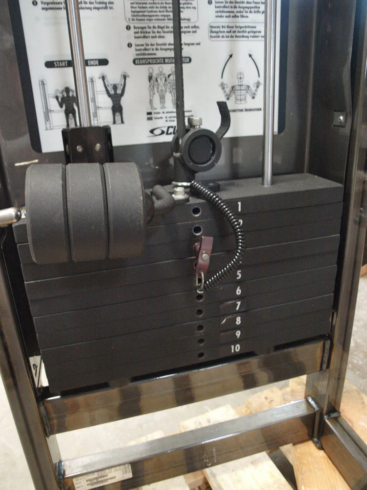 Cybex Schulterpresse, Überkopfdrücken, exklusive Lackierung, gebraucht - Image 5