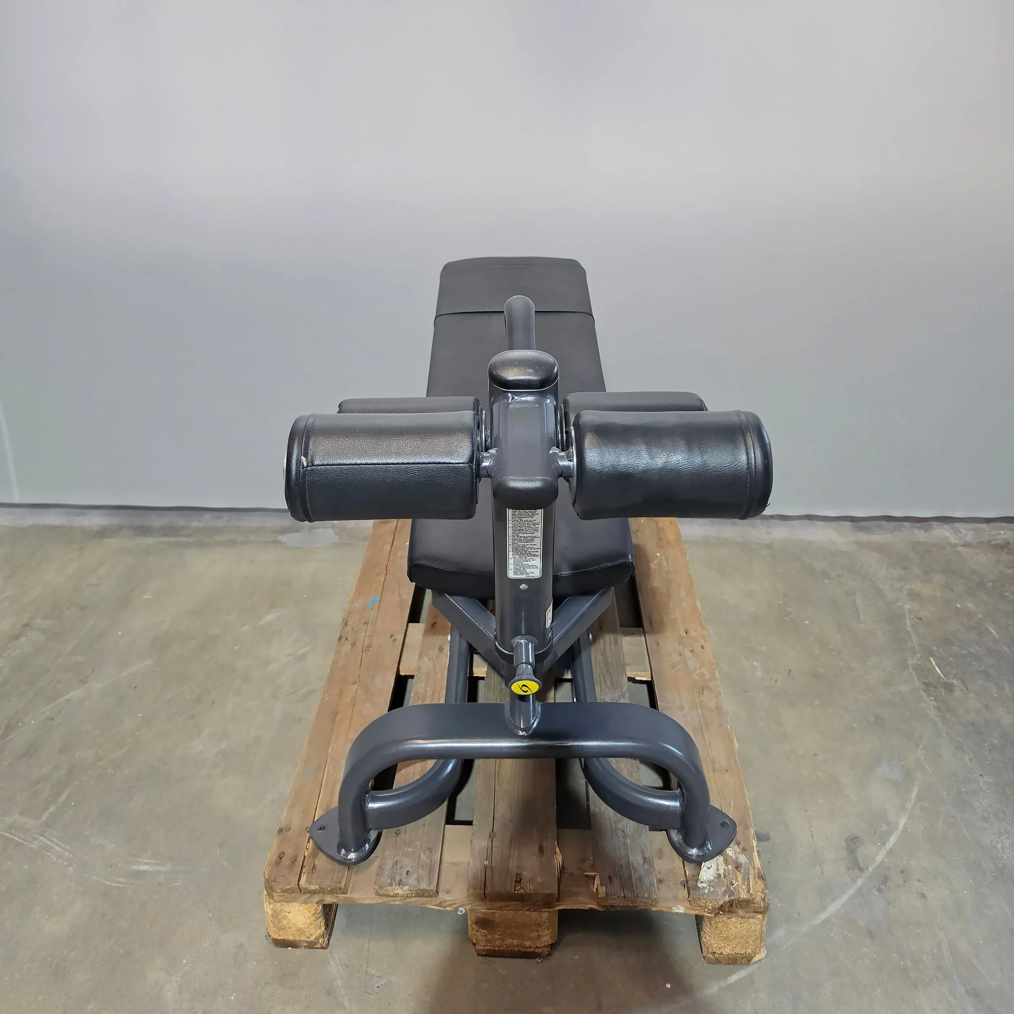 Cybex verstellbare Bauchbank, Adjustable Abdominal Bench, Rahmenfarbe Anthrazit, gebraucht - überholter Zustand - Image 3