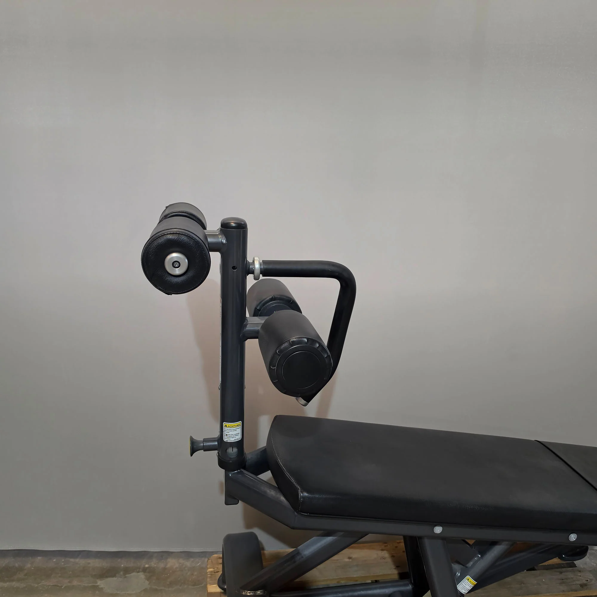 Cybex verstellbare Bauchbank, Adjustable Abdominal Bench, Rahmenfarbe Anthrazit, gebraucht - überholter Zustand - Image 7
