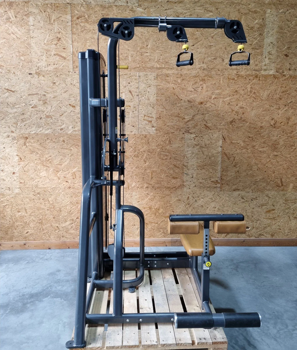 Cybex VR1 Lat-Row Latzug und Rudern - 2 in 1 Kombigerät - drehbare Griffe, Rahmen Anthrazit, gebraucht - überholter Zustand - Image 4
