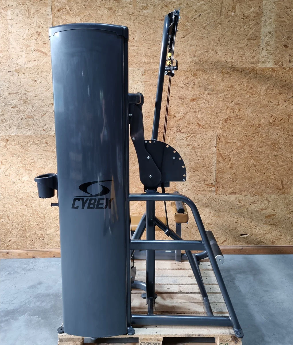 Cybex VR1 Lat-Row Latzug und Rudern - 2 in 1 Kombigerät - drehbare Griffe, Rahmen Anthrazit, gebraucht - überholter Zustand - Image 6