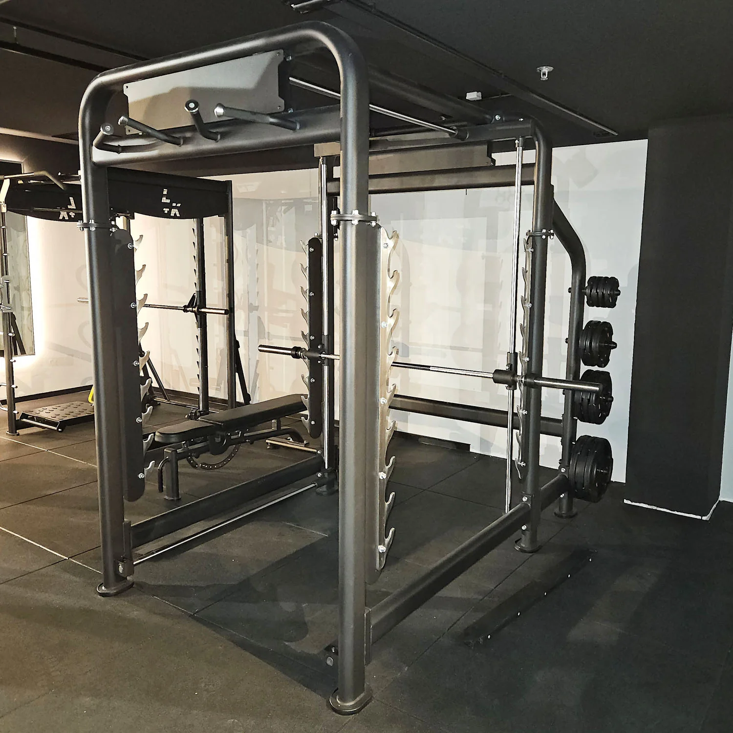 DankSport 3D Multipresse, Max Rack, verstellbare Smith Machine sowie Power und Squat Rack Cage, NEU - Image 4