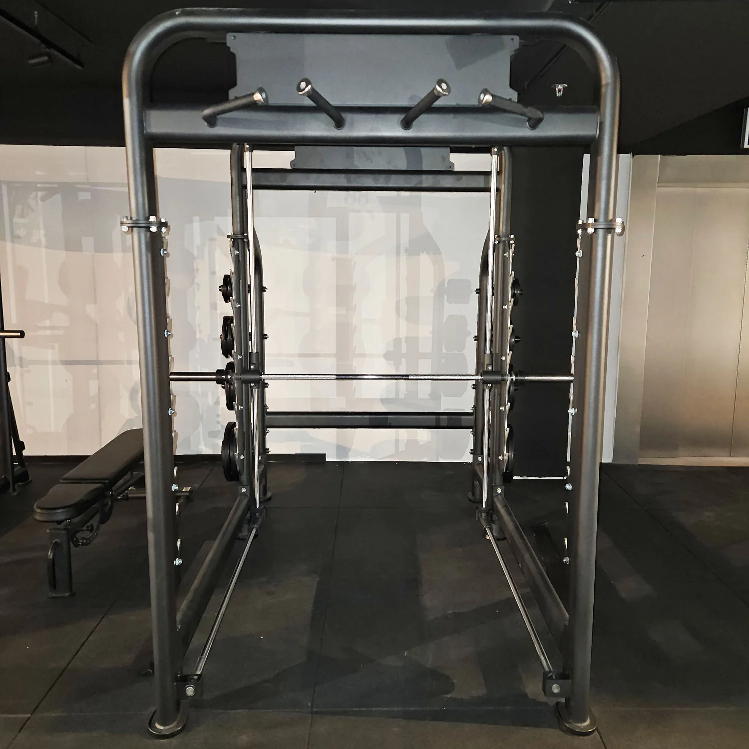 DankSport 3D Multipresse, Max Rack, verstellbare Smith Machine sowie Power und Squat Rack Cage, NEU - Image 5