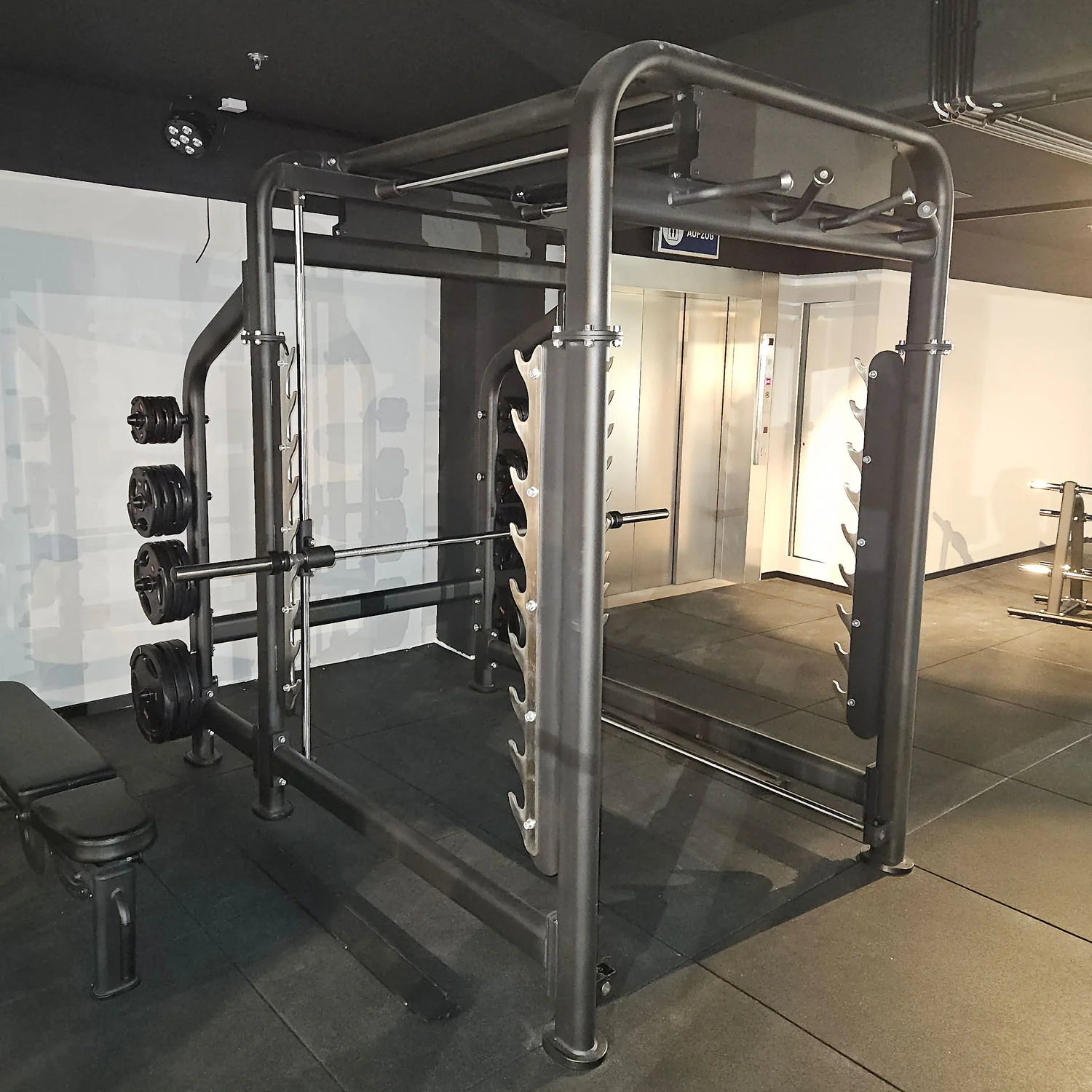 DankSport 3D Multipresse, Max Rack, verstellbare Smith Machine sowie Power und Squat Rack Cage, NEU - Image 6