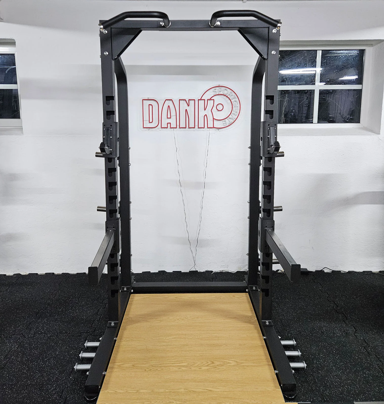 DankSport Half Rack / Cage - Power Rack - Schwarz - NEU - Image 3