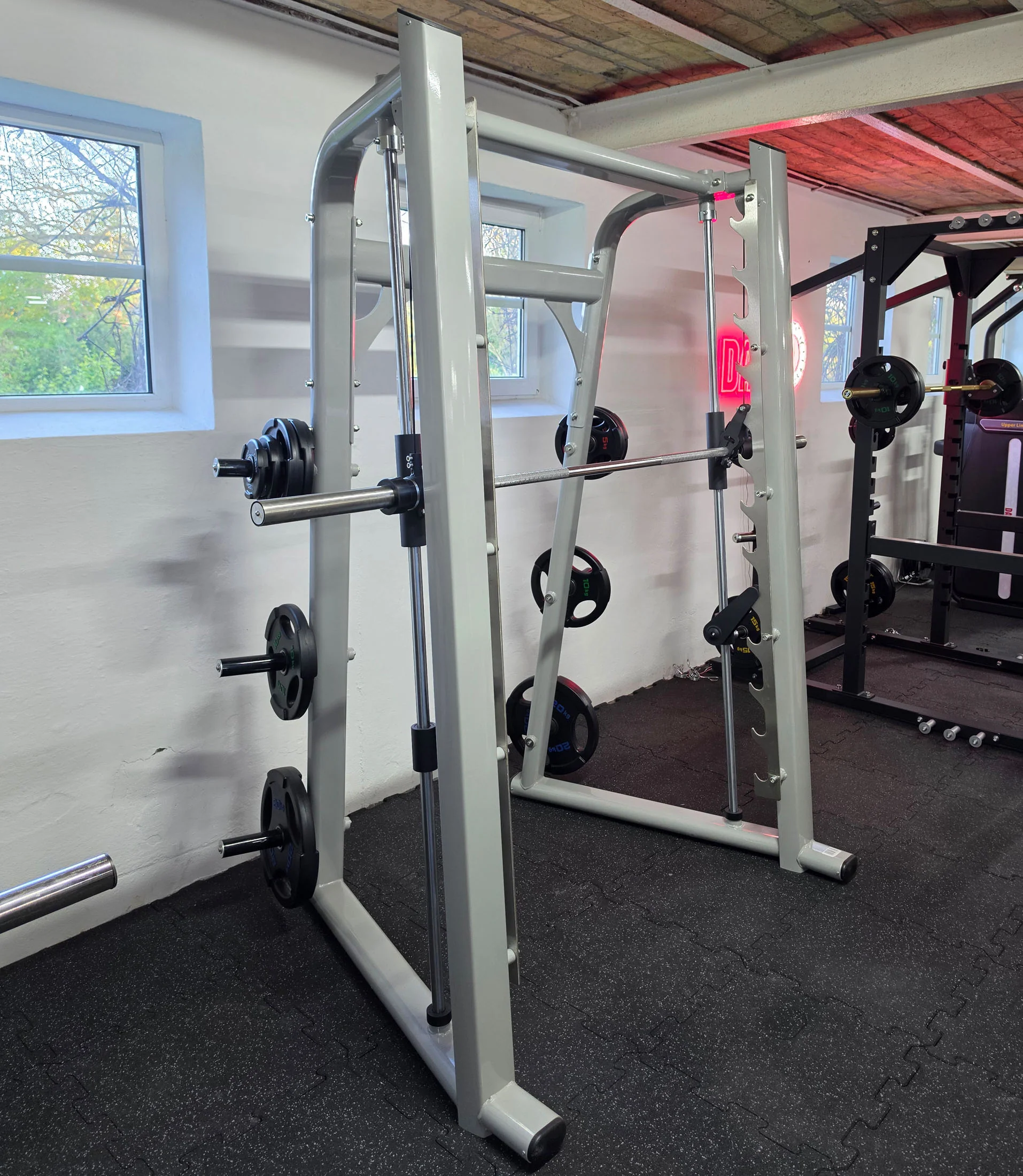 DankSport Multipresse geführt, Smith Machine, Rahmenfarbe Silber und Schwarz, NEU - Image 4