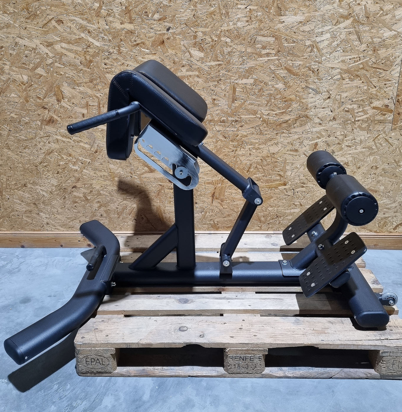 DankSport Rückenstreckerbank verstellbar - Hyperextension 45° - Back Extension - Silber und Schwarz - NEU - Image 10