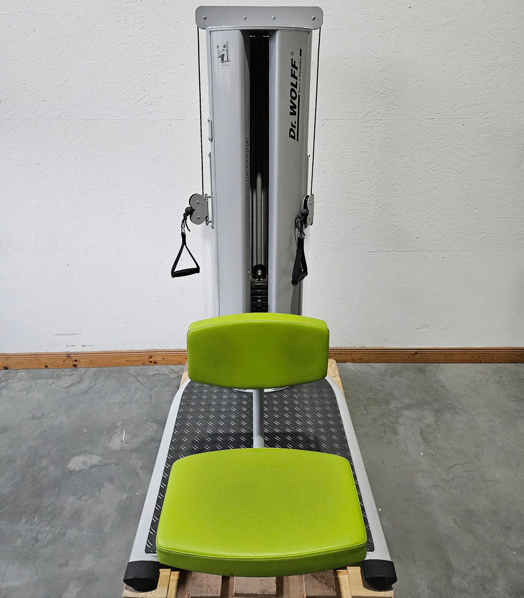 Dr. Wolff 11 medizinische Kraftgeräte im Set - Präventionspark 800 Serie, Medizinzulassung MPG, gebraucht - überholter Zustand - Image 9