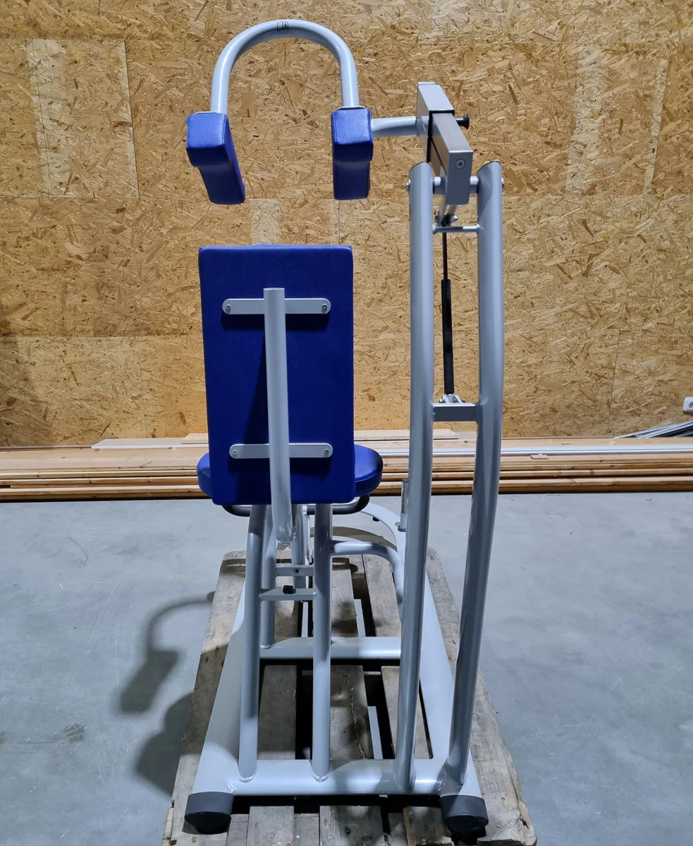 Dr. Wolff Ab Curl 536, Rückenschonende Bauchmaschine Crunch, Rahmenfarbe Silber - gebrauchter - überholter Zustand - Image 7
