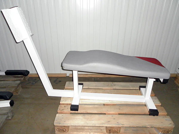 Dr. Wolff Abdominal-Trainer 335, Bauchbank mit Fußstütze, weiß, gebraucht - Image 2