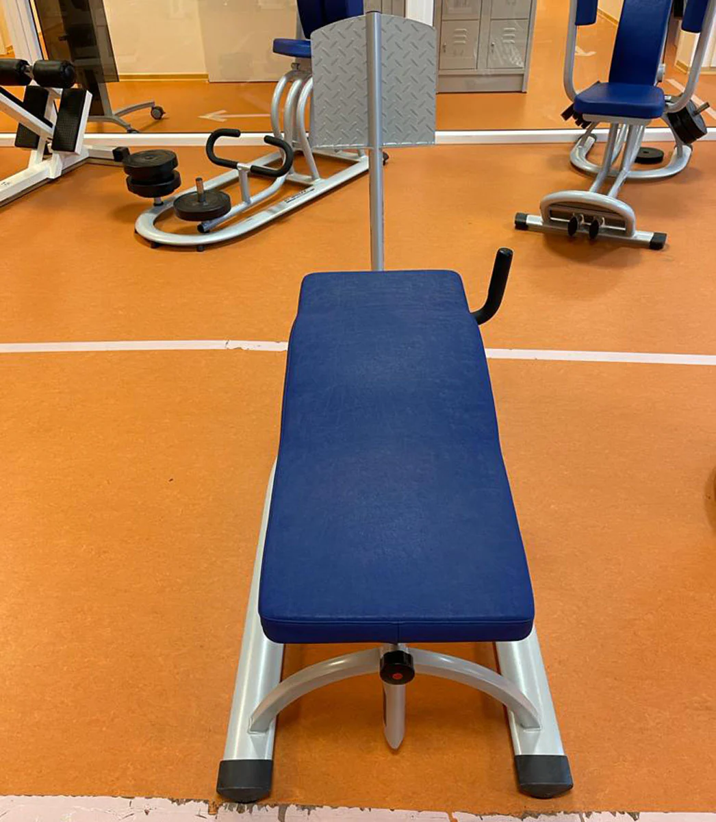 Dr. Wolff Abdominal-Trainer 336, Bauchbank, Rahmenfarbe Silber - gebrauchter - überholter Zustand - Image 4