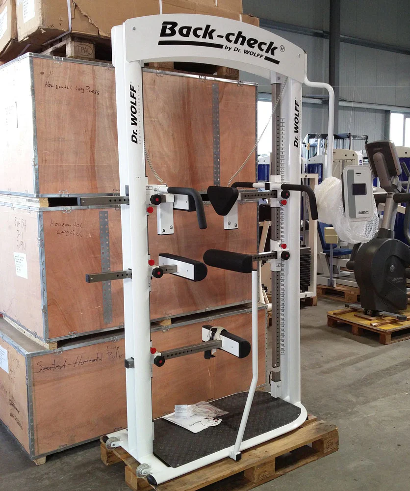 Dr. Wolff Back Check 607, NEUES MODELL, Touchscreen, Silber, guter gebrauchter Zustand - Image 2